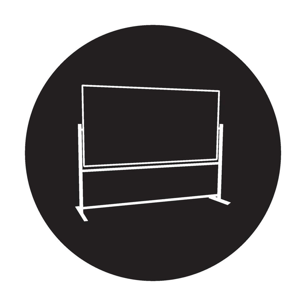 blackboard icon used for studying vector