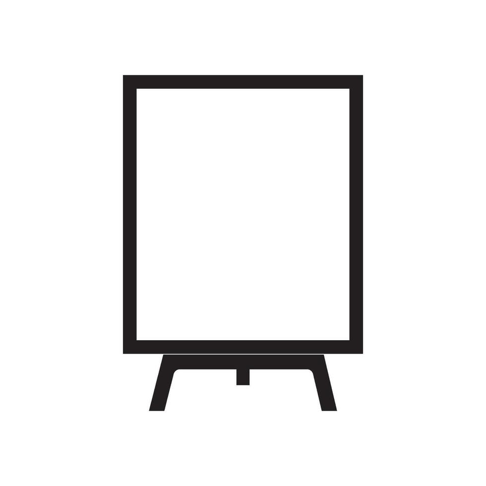 blackboard icon used vector