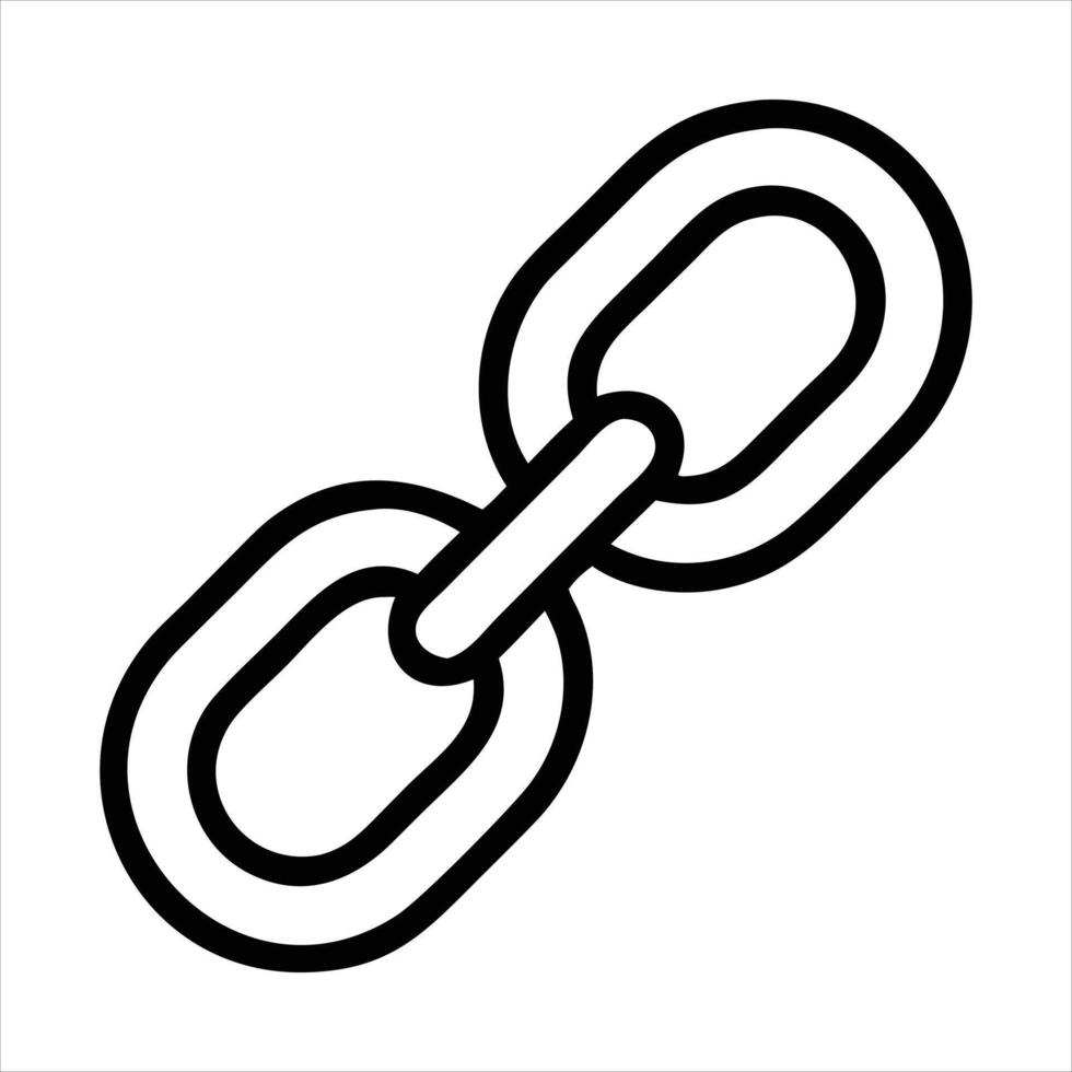 Chain Link icon vector