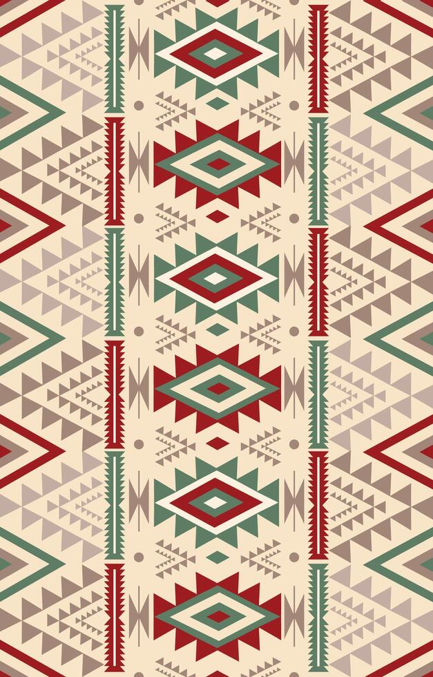 native pattern in america vector