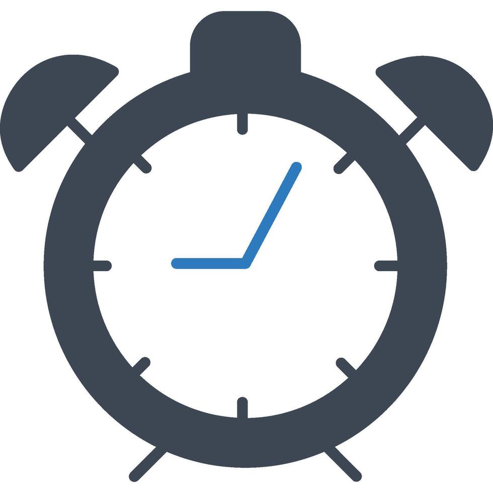 Delivery time clock illustration with isolated background vector