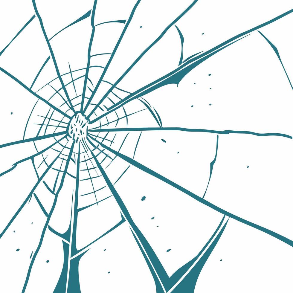 Spider web art vector
