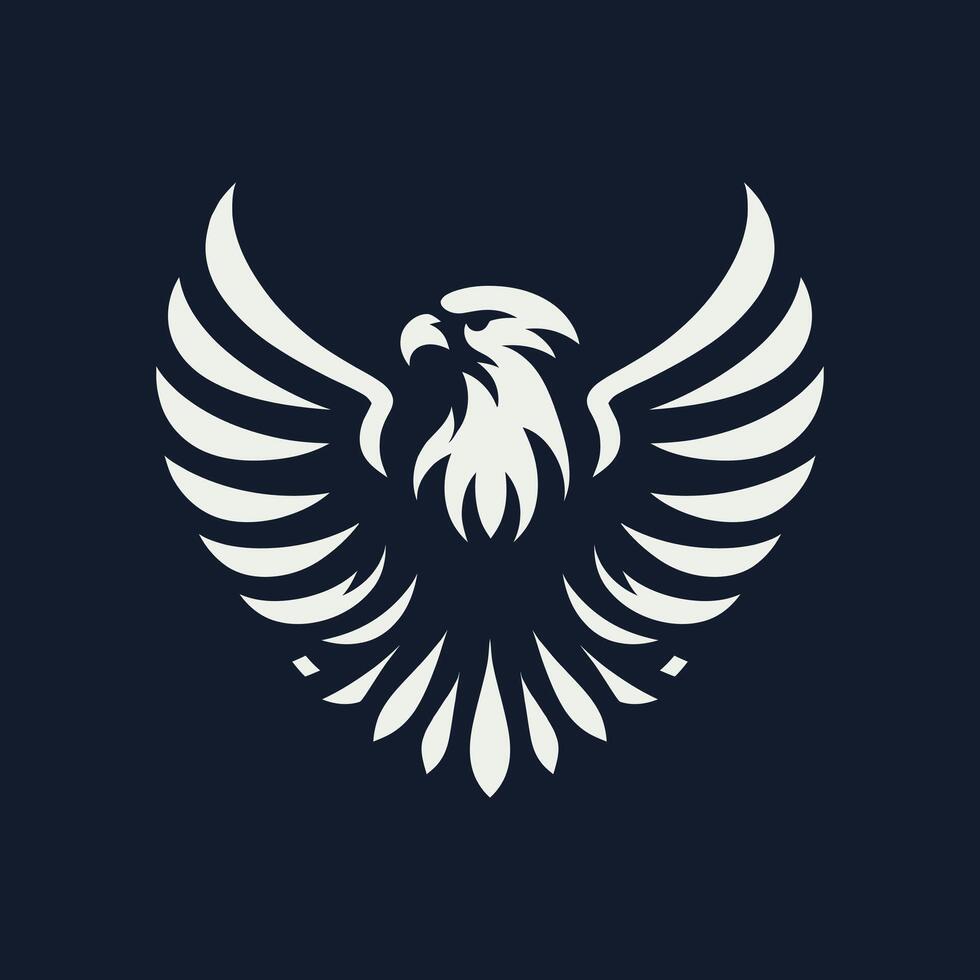 eagle logo design vector