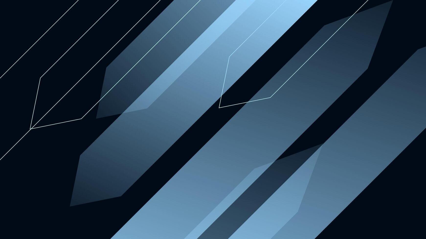 minimal abstract blue liquid gradient color with simple shape cool trendy design banner background, vector