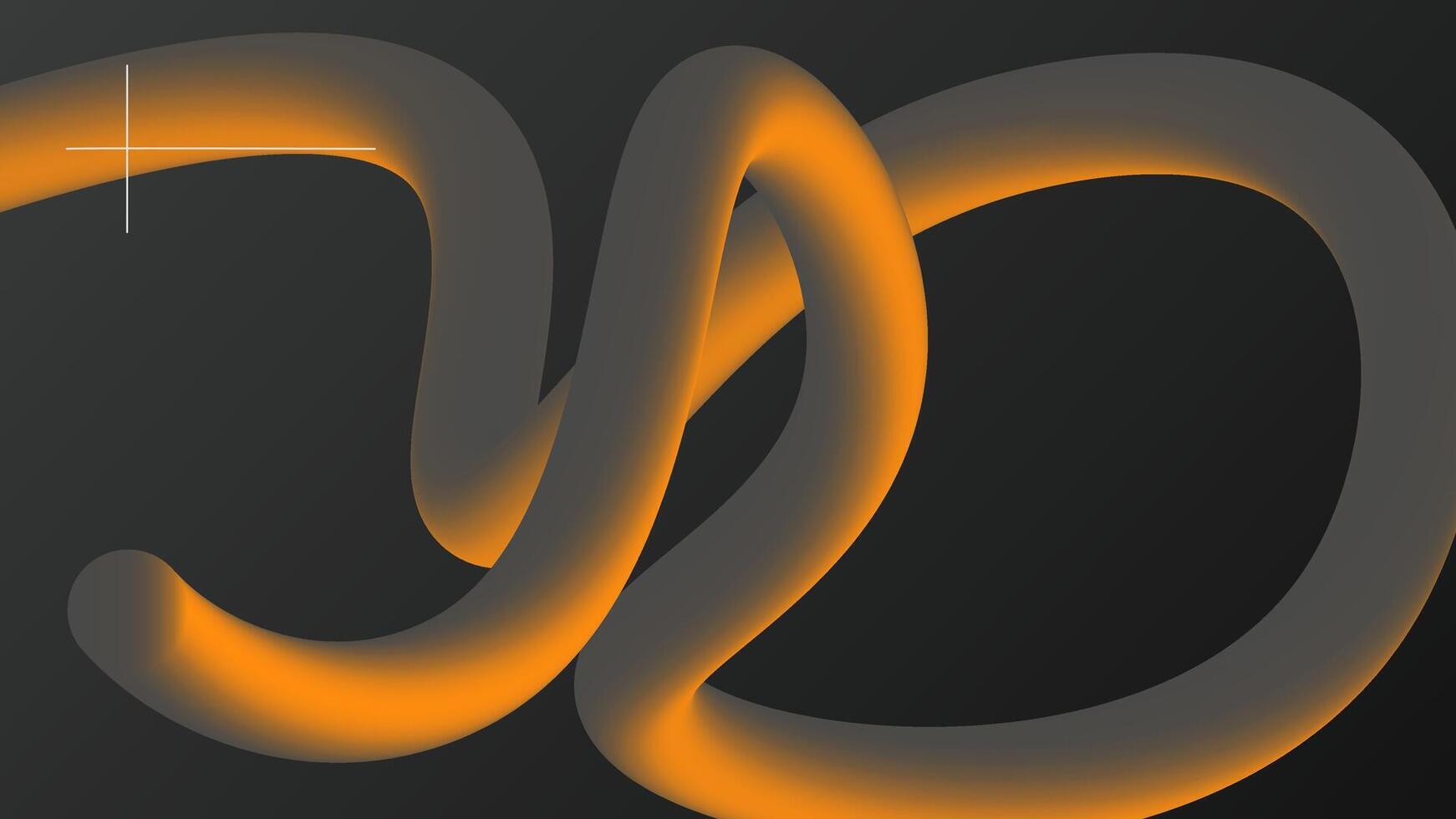 abstract dark color wavy shape orange light decorative background. eps10 . vector
