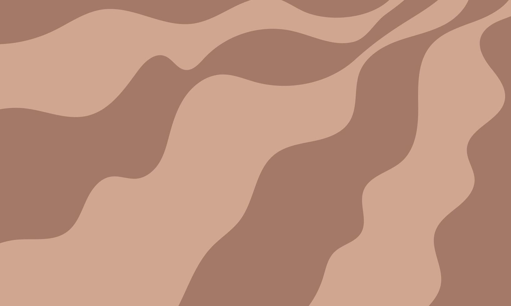 Abstract cream rays background. Fluid lines ornament vector