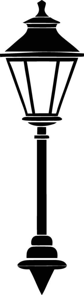 Panel light silhouette illustration vector