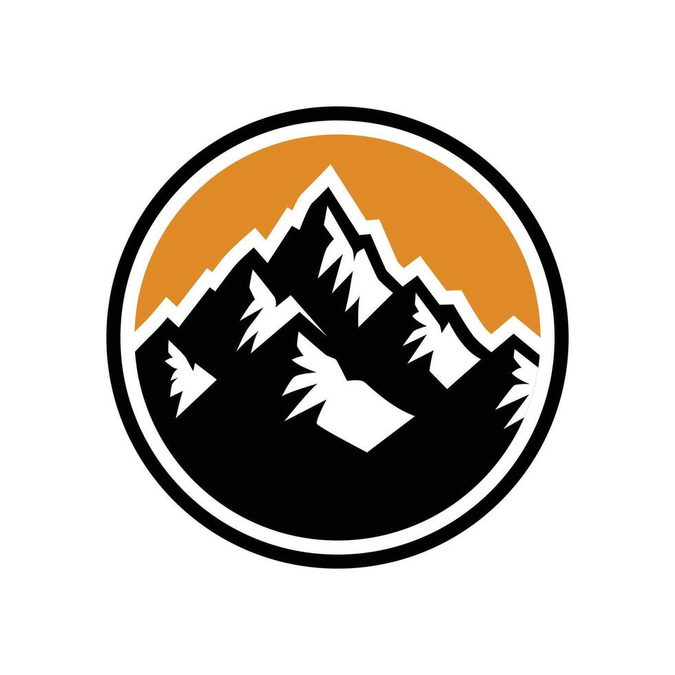 Mountain Logo Design Free EPS vector