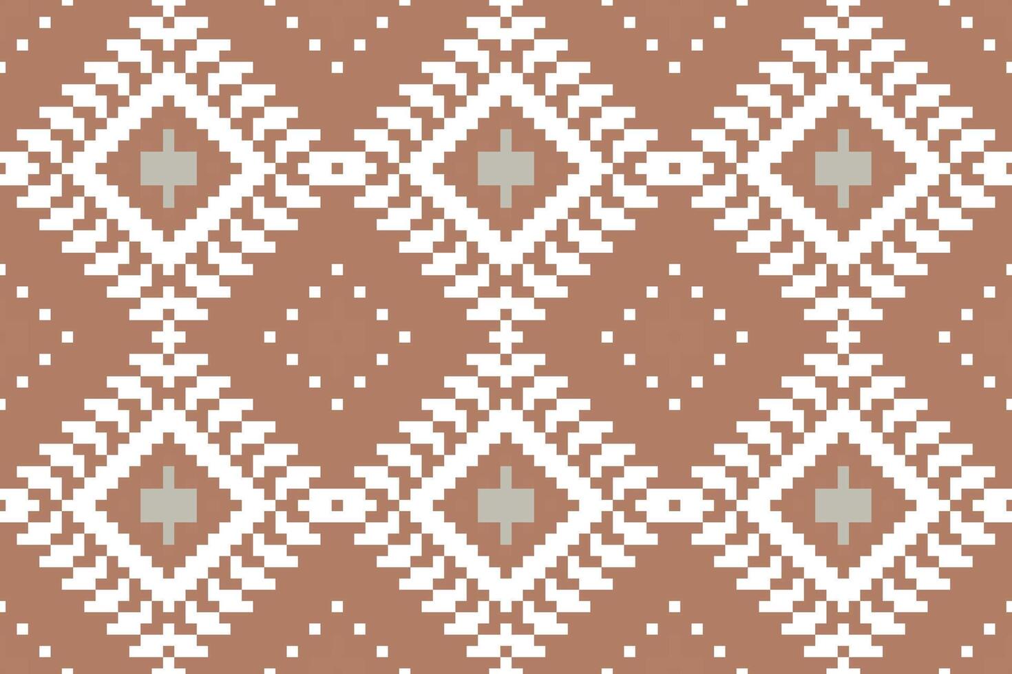 Arabesque Filipino Ethnic Patternfolk Embroidery, Aztec Geometric Ornament Print. Design for Carpet, Wallpaper, Clothing, Wrapping, Fabric vector