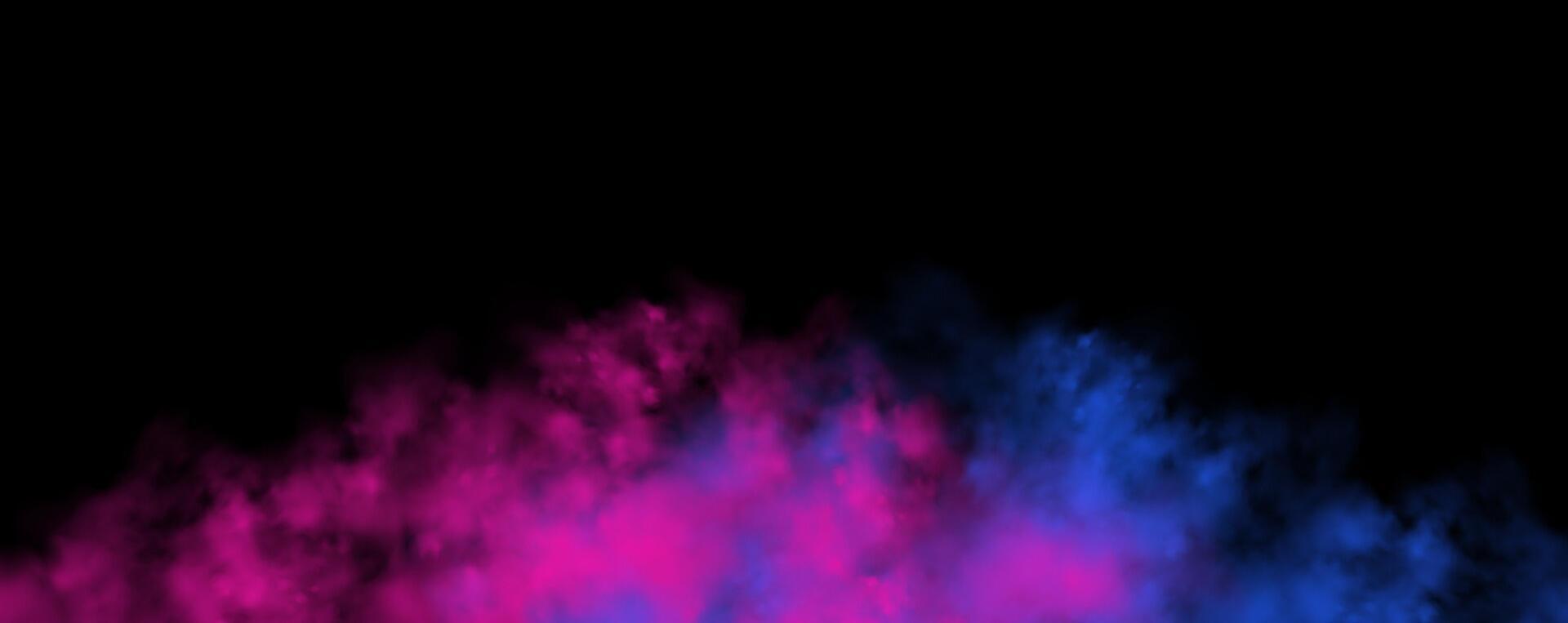 Pink and Dreamy Blue Clouds vector