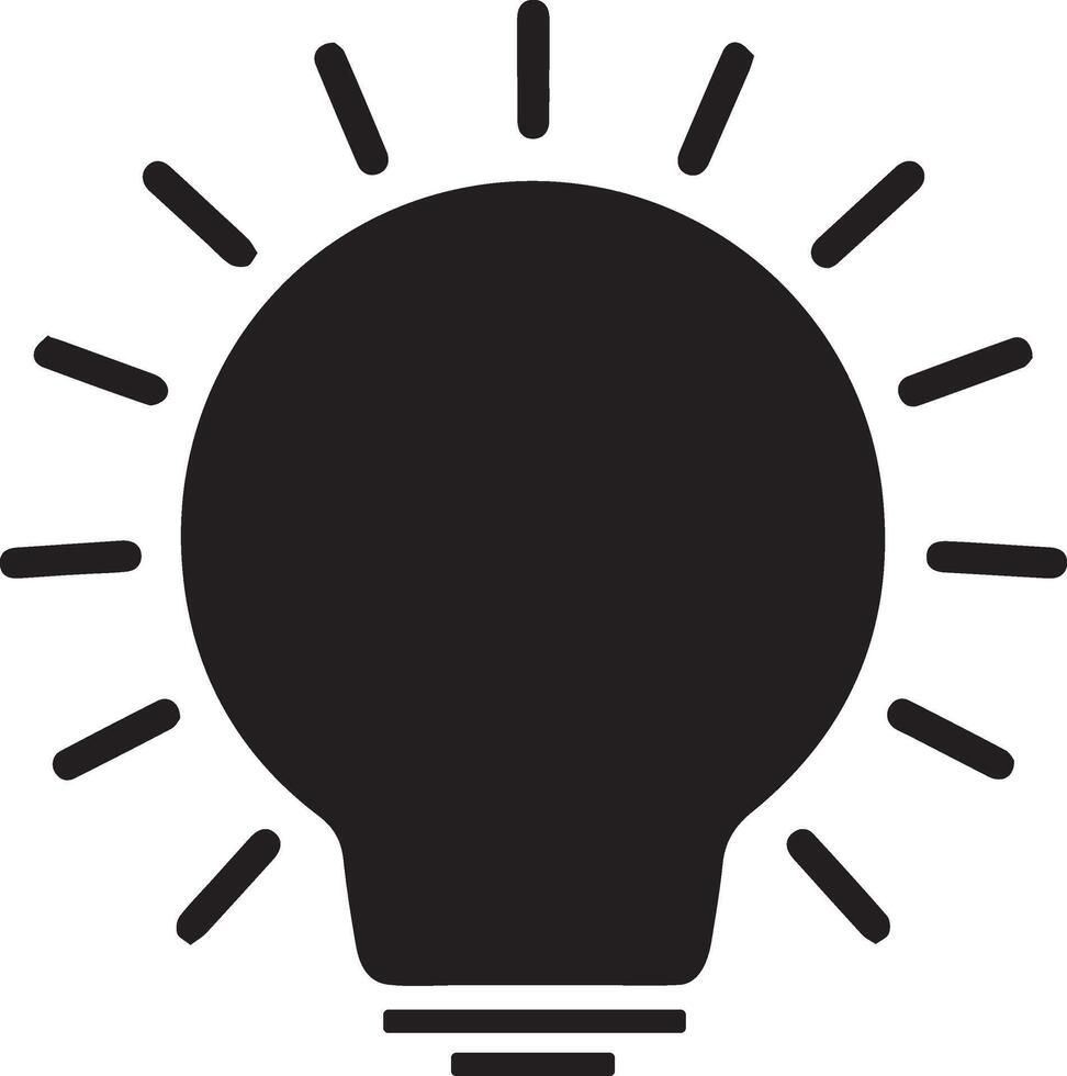 Light bulb icon. Line, solid and filled outline colorful version, outline and filled sign. Idea Symbol, logo illustration. Different style icons set. vector