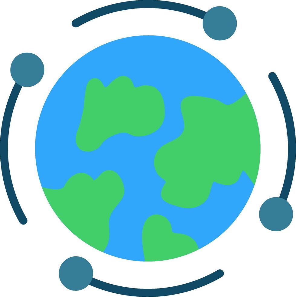 Globalization Illustration Flat Design vector