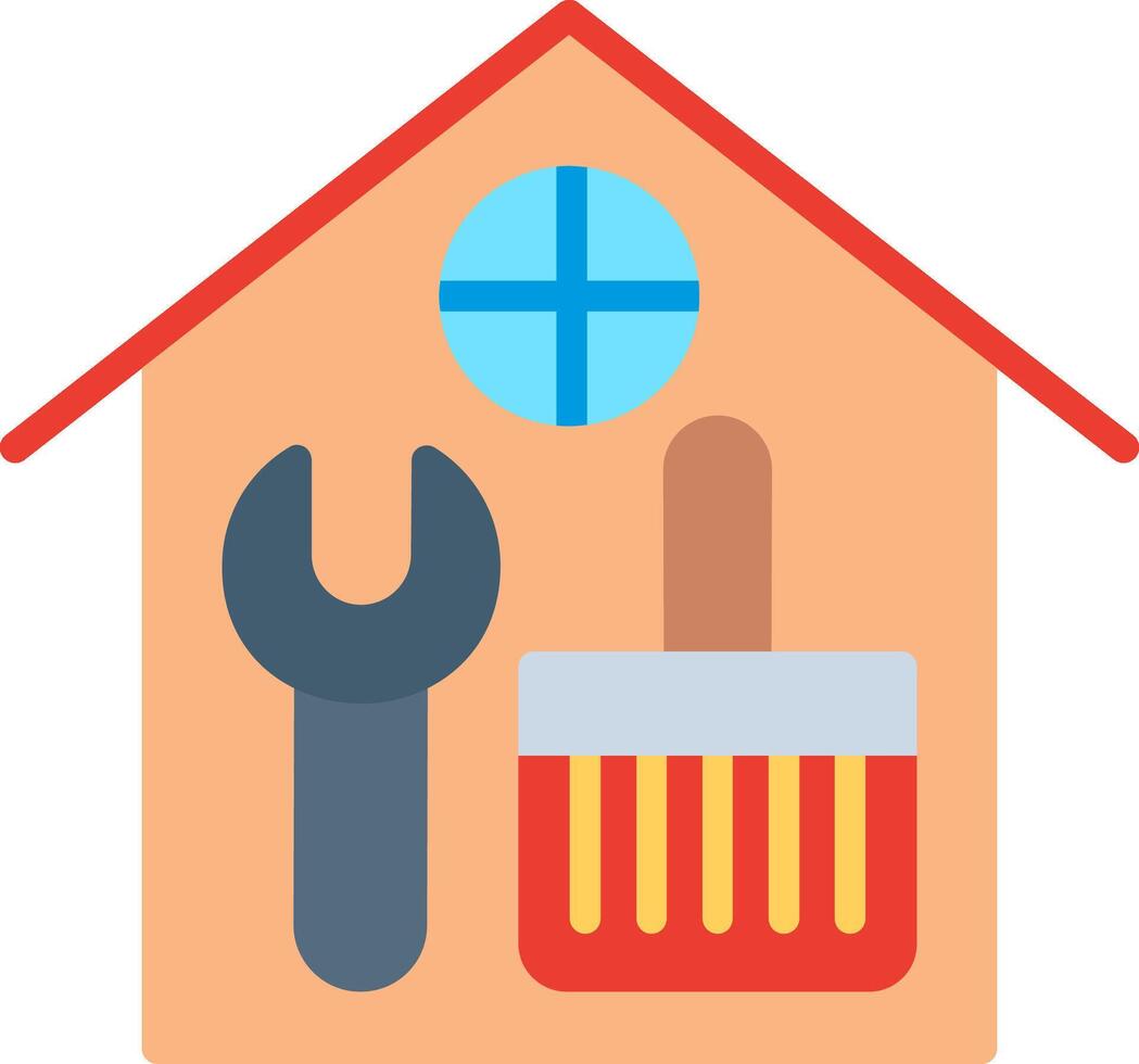 Renovation Illustration Flat Design vector