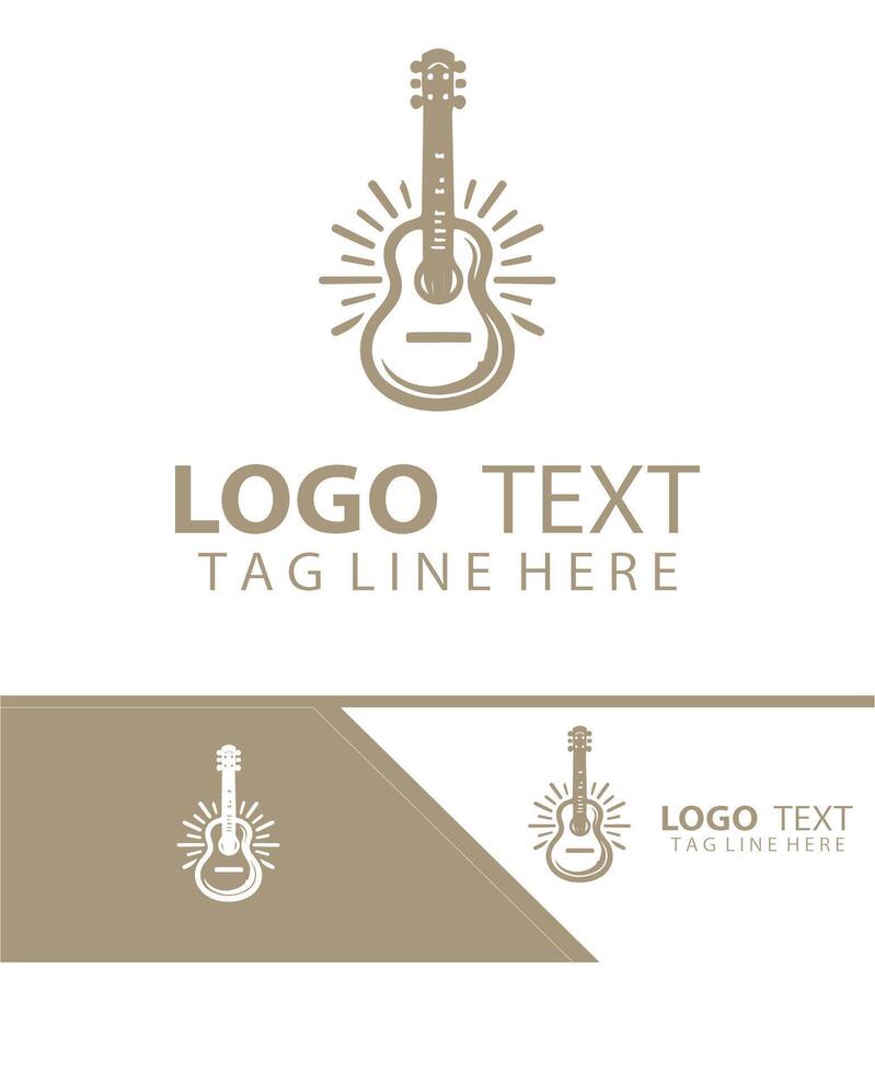 String Dreams guiter logo vector