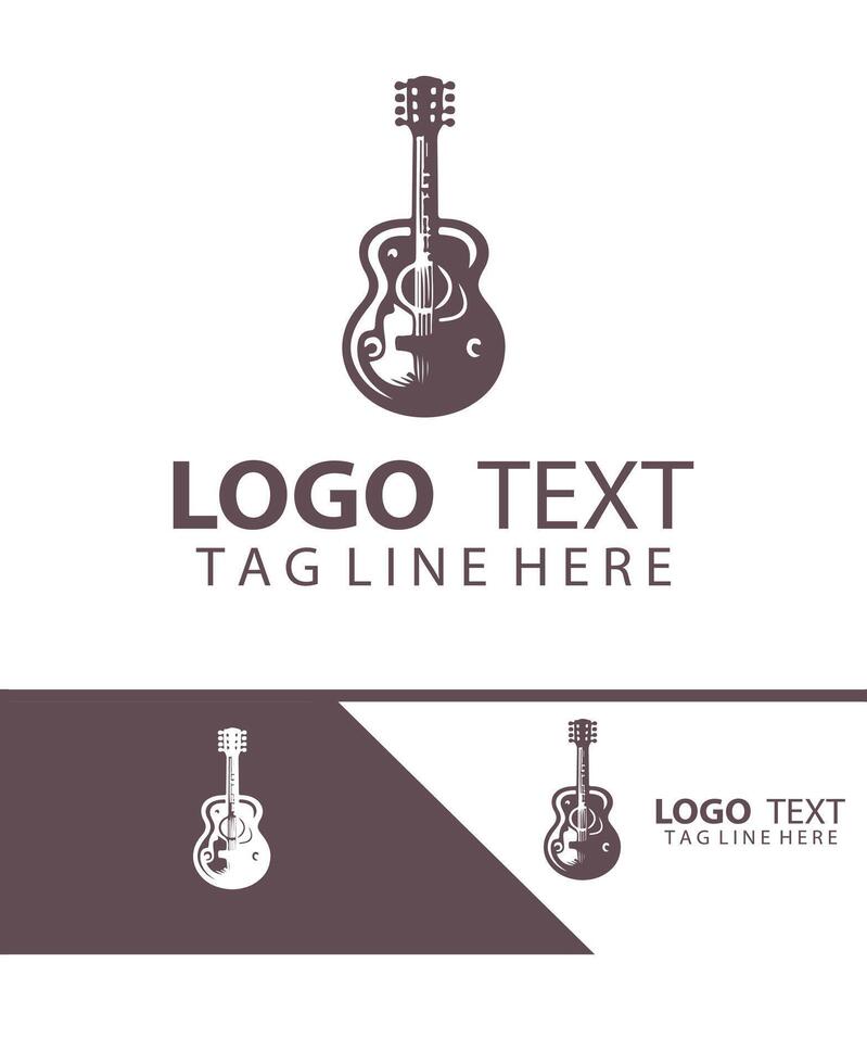 Guitar Flex guiter logo vector
