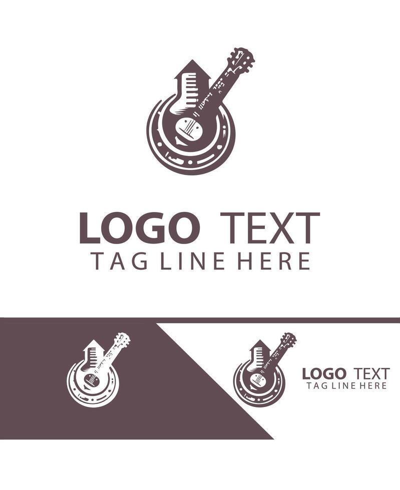 Chord Xpress guiter logo vector