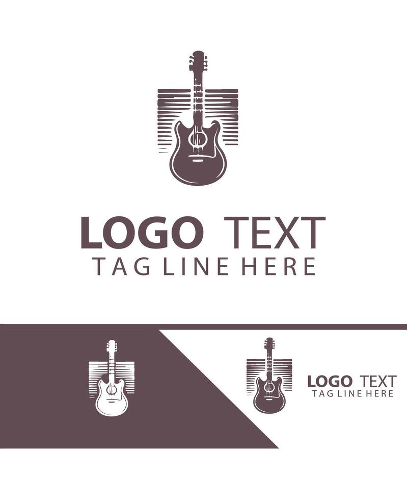 Tone Verse guiter logo vector