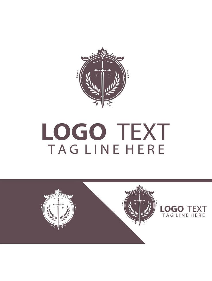 Eclipse Edge sword logo vector