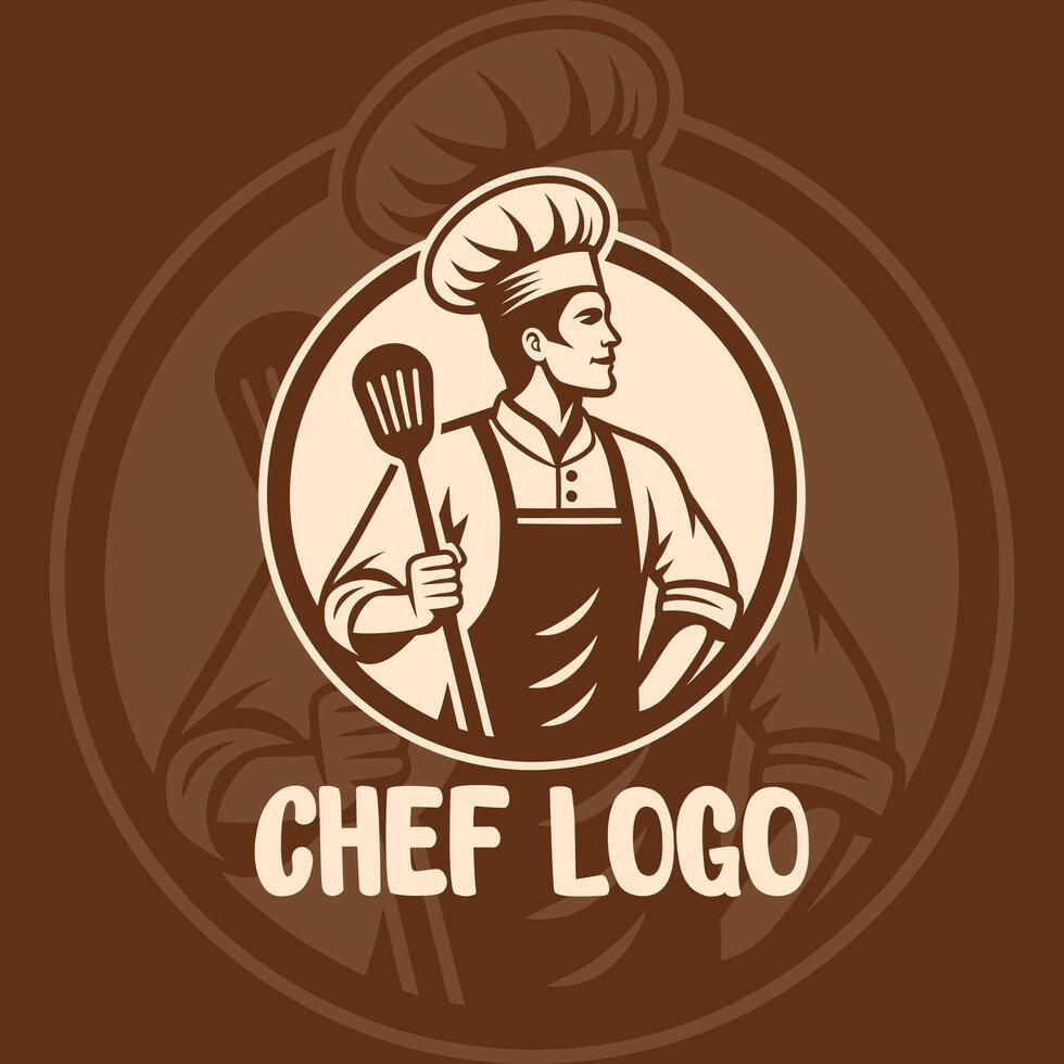 Chef Logo Design Restaurant Catering Logo vector