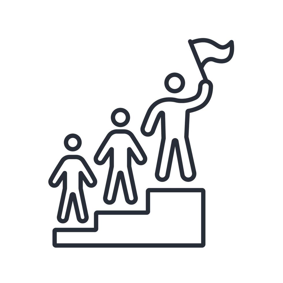 achievement icon. ,.Editable stroke.linear style sign for use web design,logo.Symbol illustration. vector