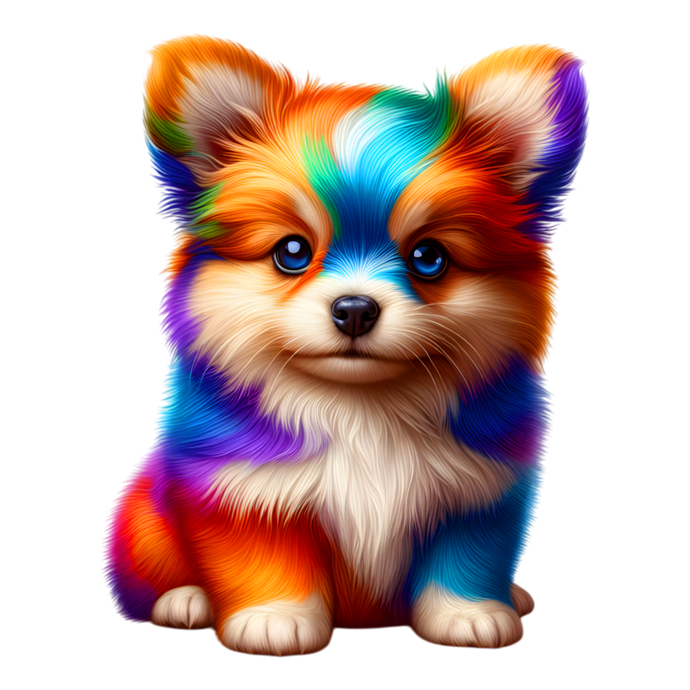 Playful Puppy Dog On Transparent Background png