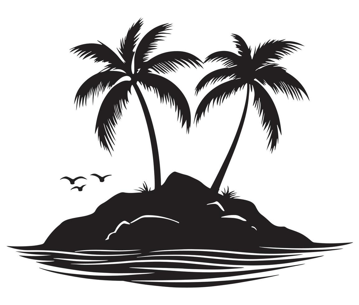 Palm Tree Design vector
