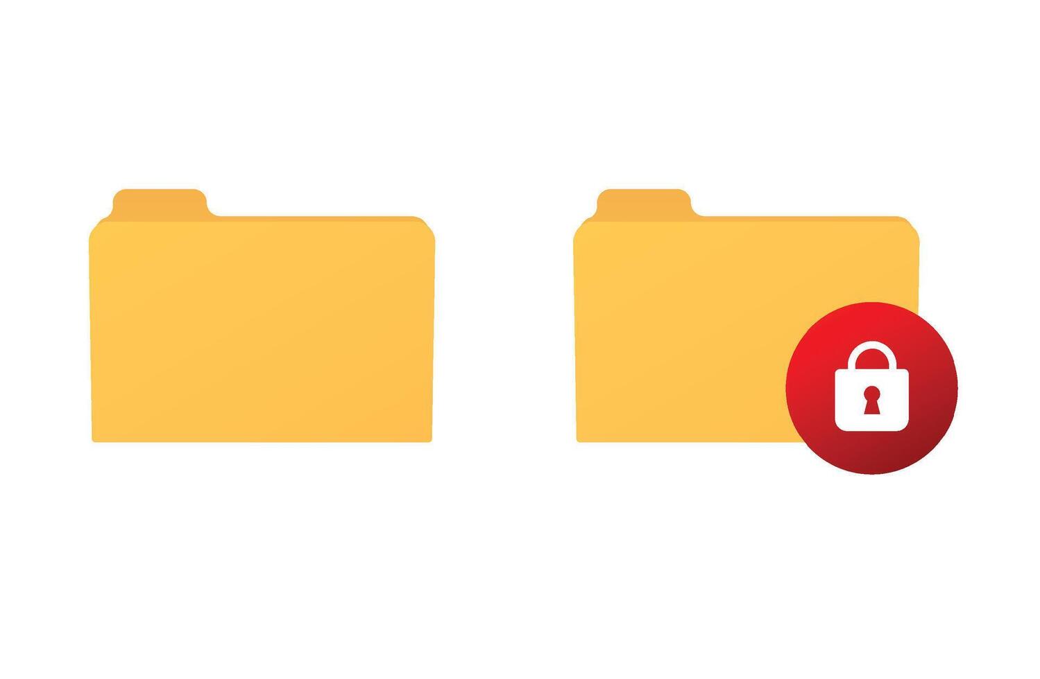Web document with and without lock vector