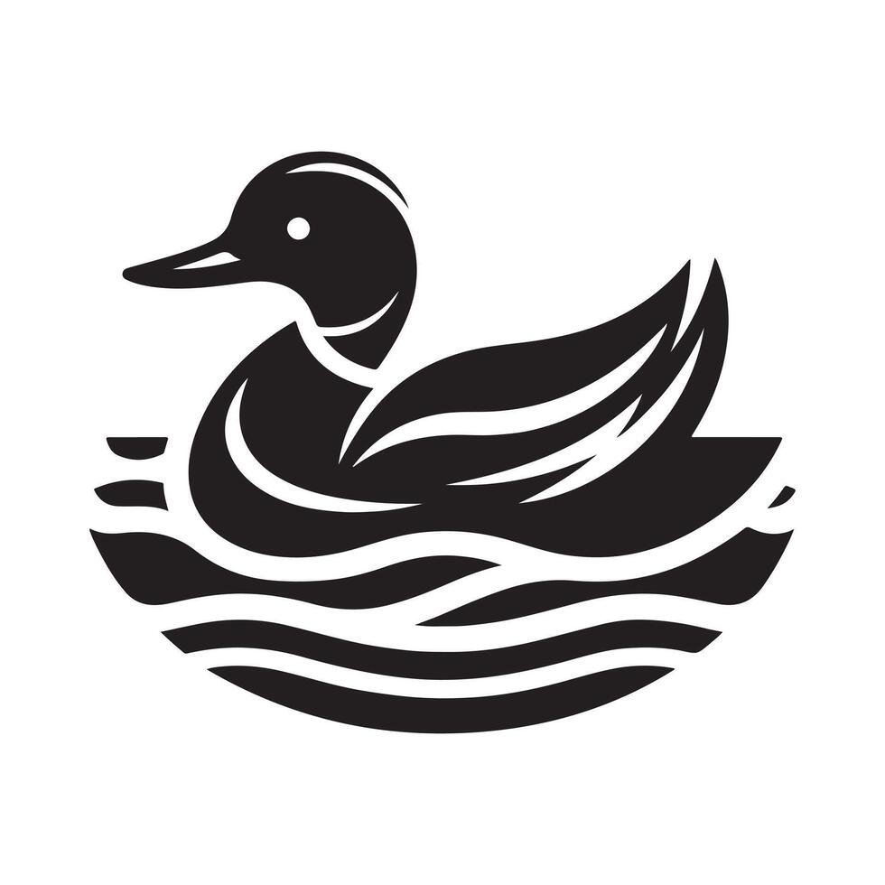 Download Stunning Ringed Teal Silhouette Vectors for Graphic Art