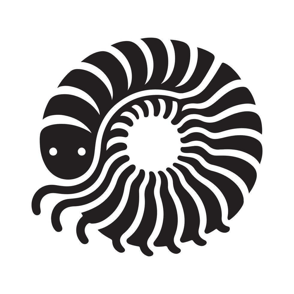 Premium Centipede Silhouette Vectors Art for Designers