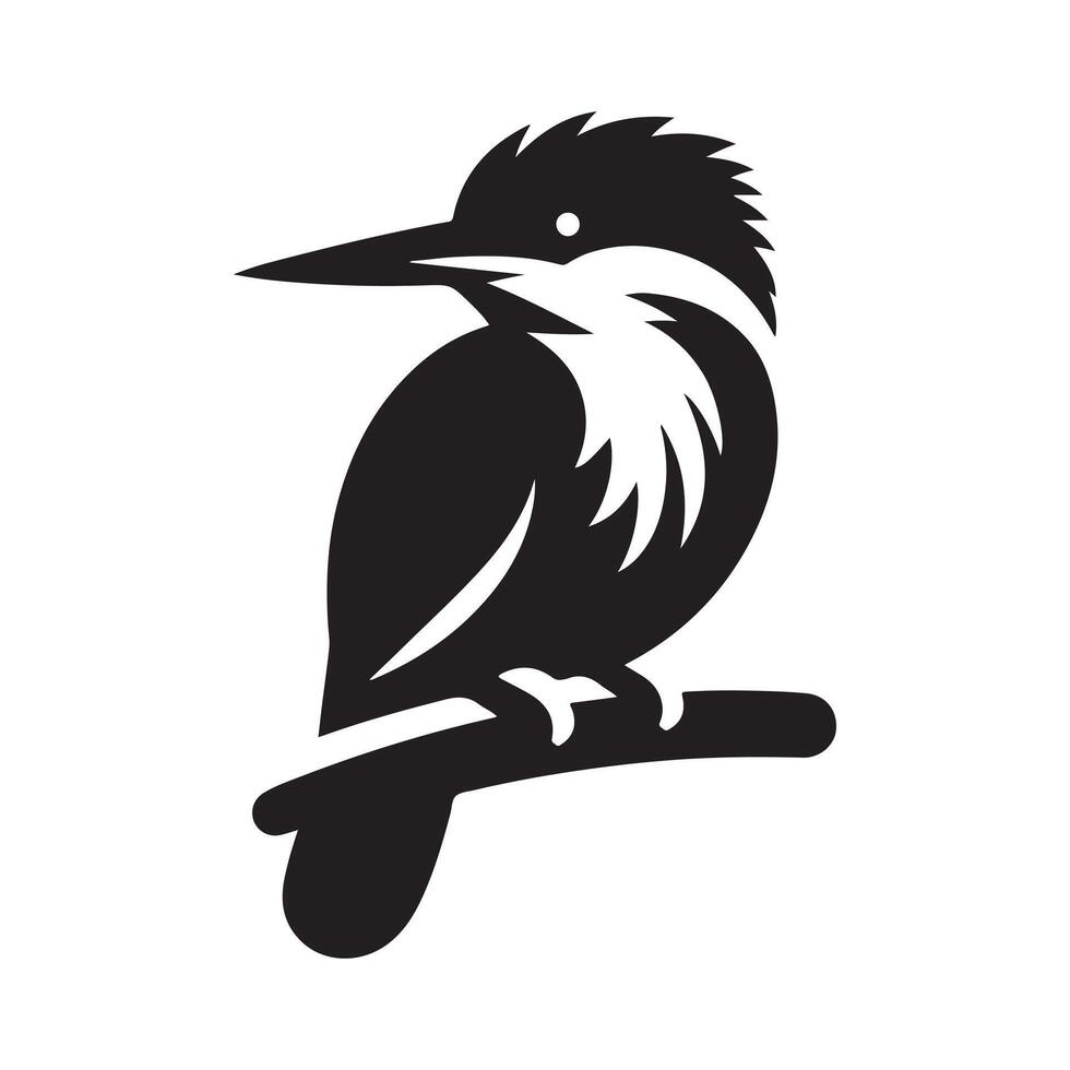 Nature-Inspired Kingfisher Silhouette Vectors for Digital Projects