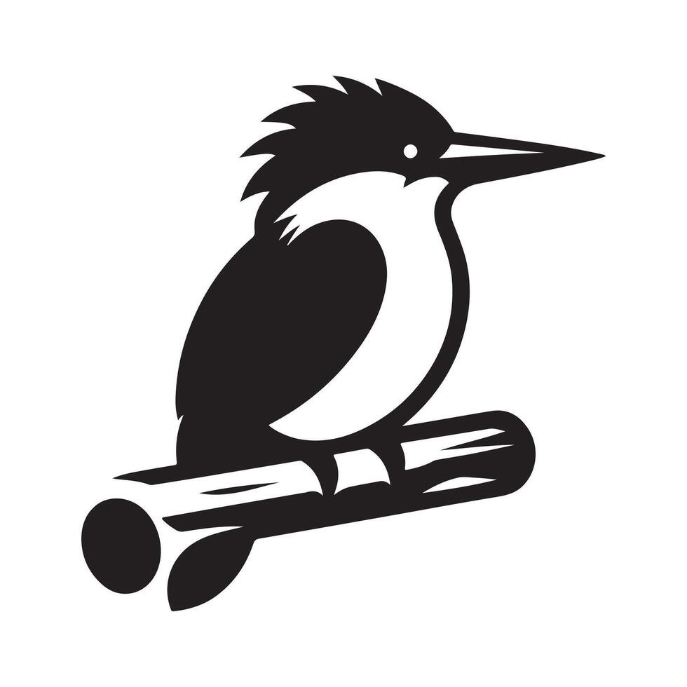 Beautiful Kingfisher Silhouette Vectors Art Download Today