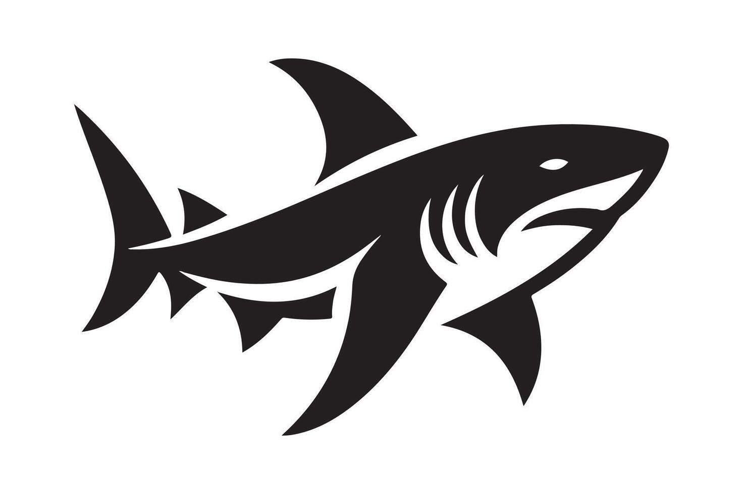 Blacktip Shark Vectors Graphics for Creative Ocean Designs