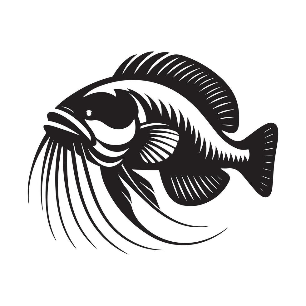 Goliath Tigerfish Silhouette Vectors Dynamic Design Assets for Your Portfolio