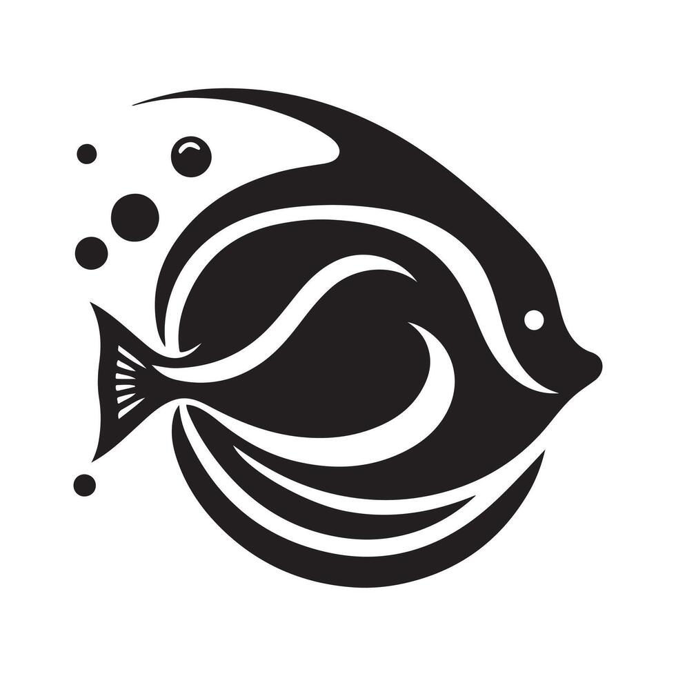 High-Resolution Blue Tang Silhouettes for All Your Design Needs vector