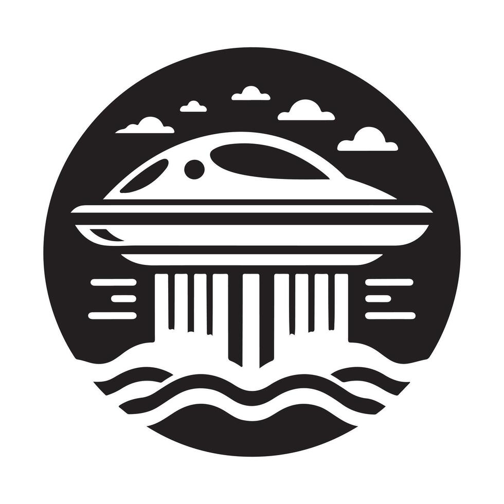 Unique Hovercraft Silhouette Vectors Art for Branding and Advertising