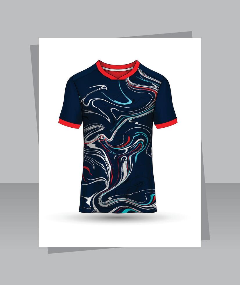modern jersey design for print vector