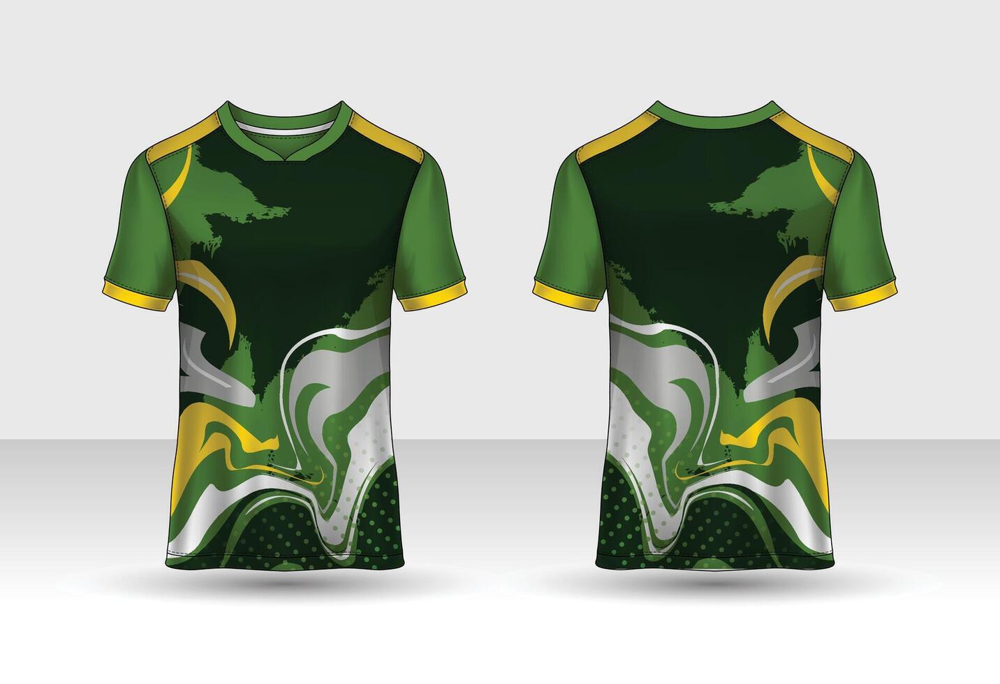 T-shirt sport design template. design vector