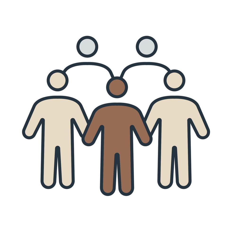 community booster icons symbol vector