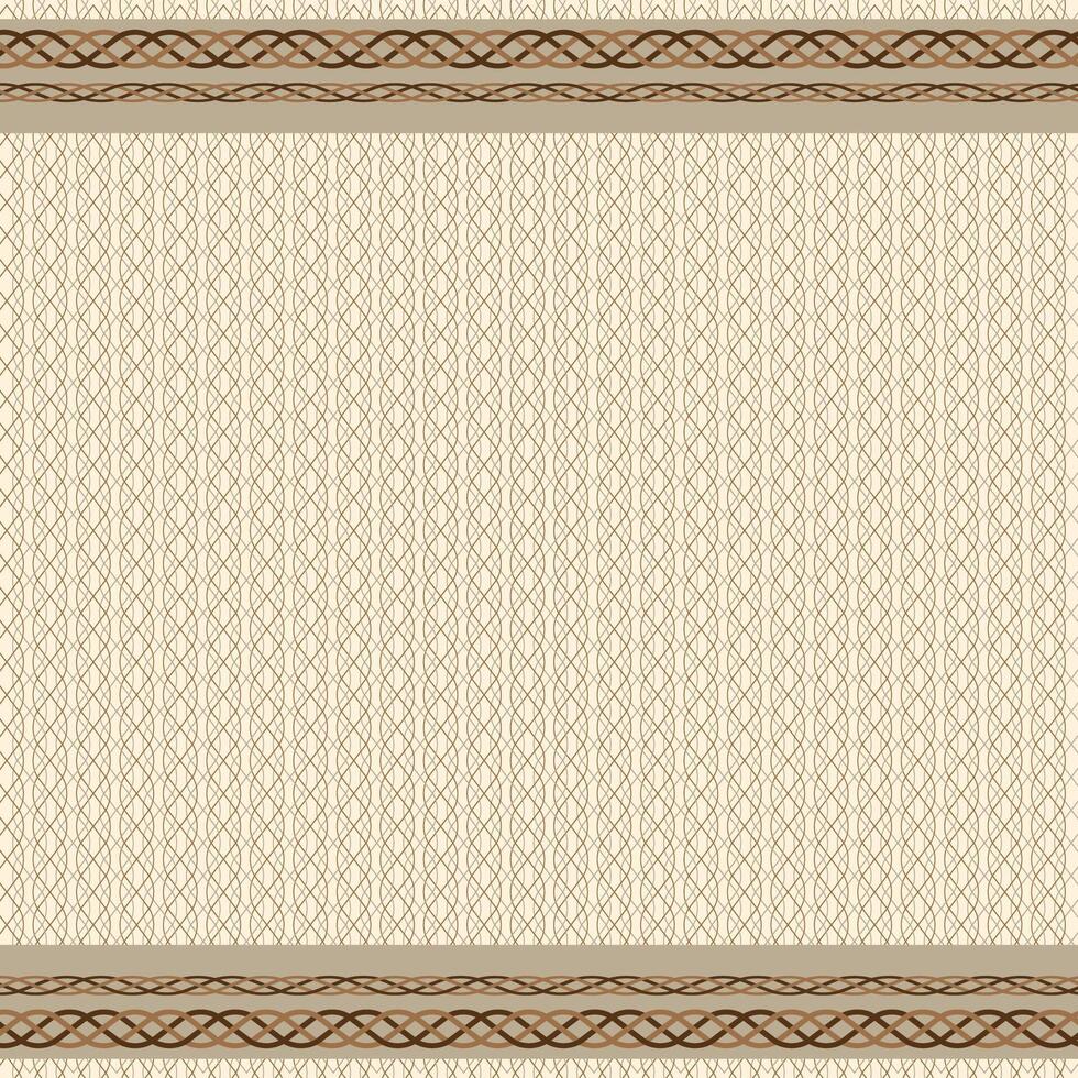 Vintage background with lace pattern and copy space vector