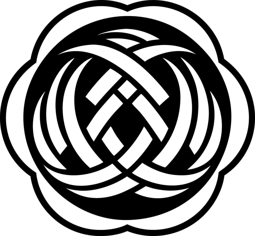 Challah bread symbol icon in solid style vector
