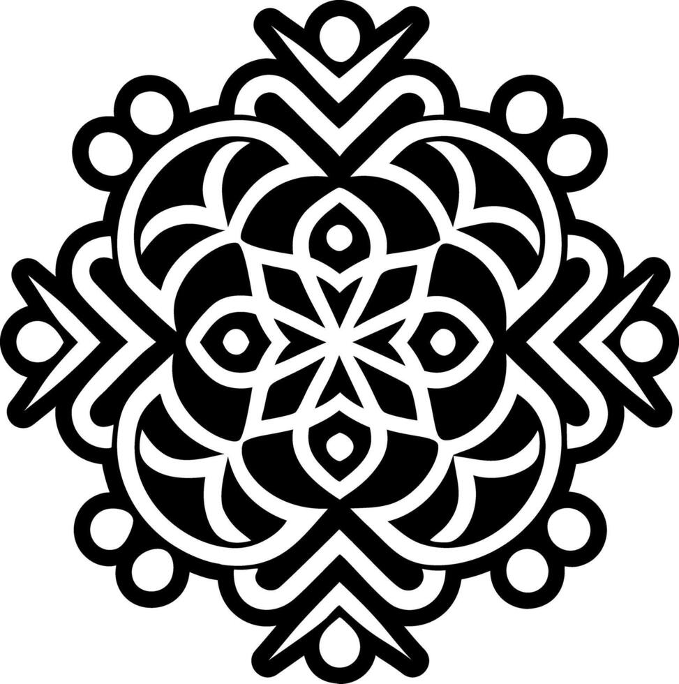Sacred flower icon in filled style vector