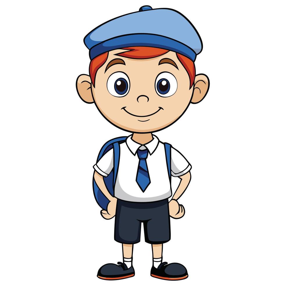 school boy white background white backgroundwhite backgroundwhite background vector