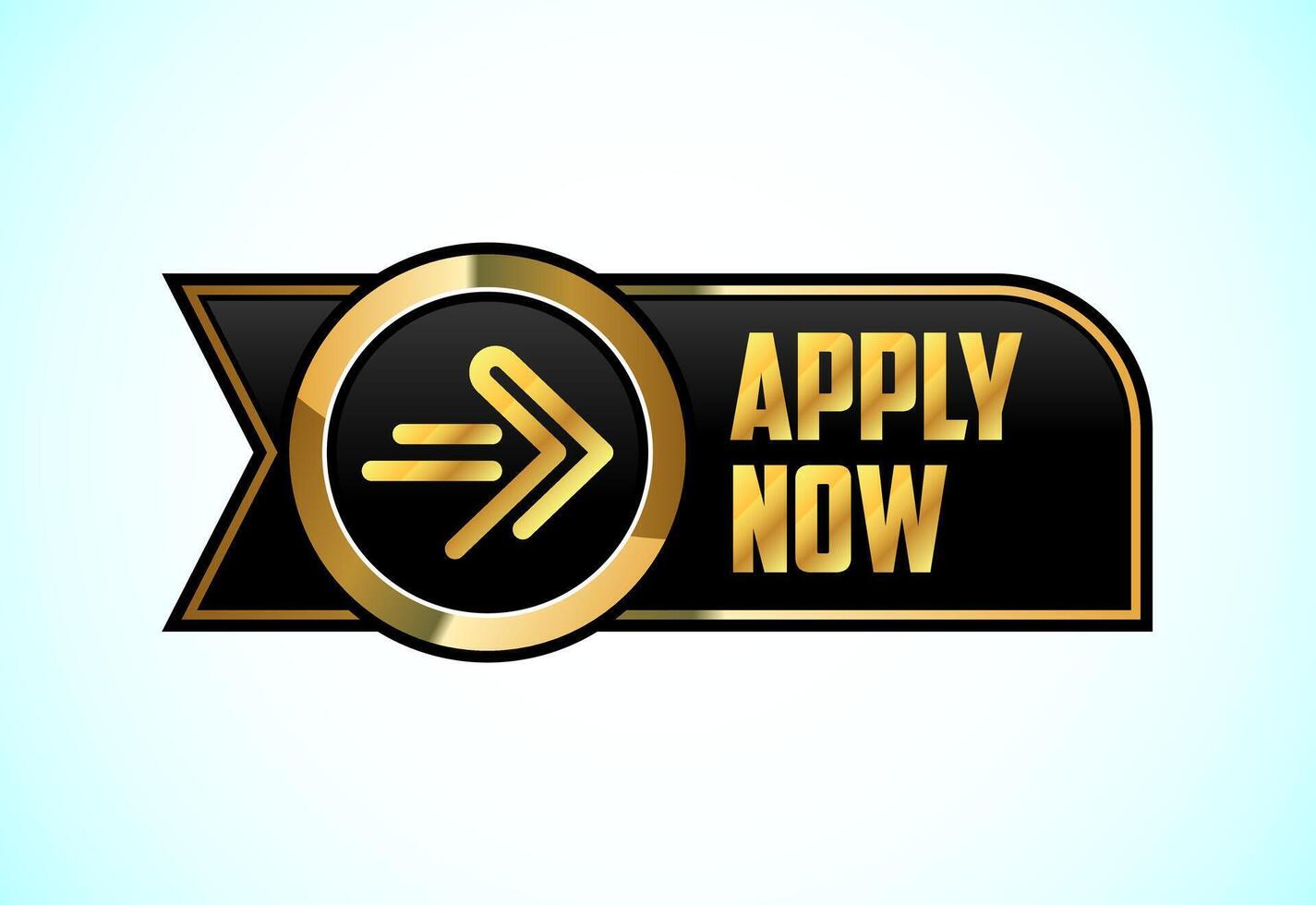 Apply now button. Suitable for mobile app vector