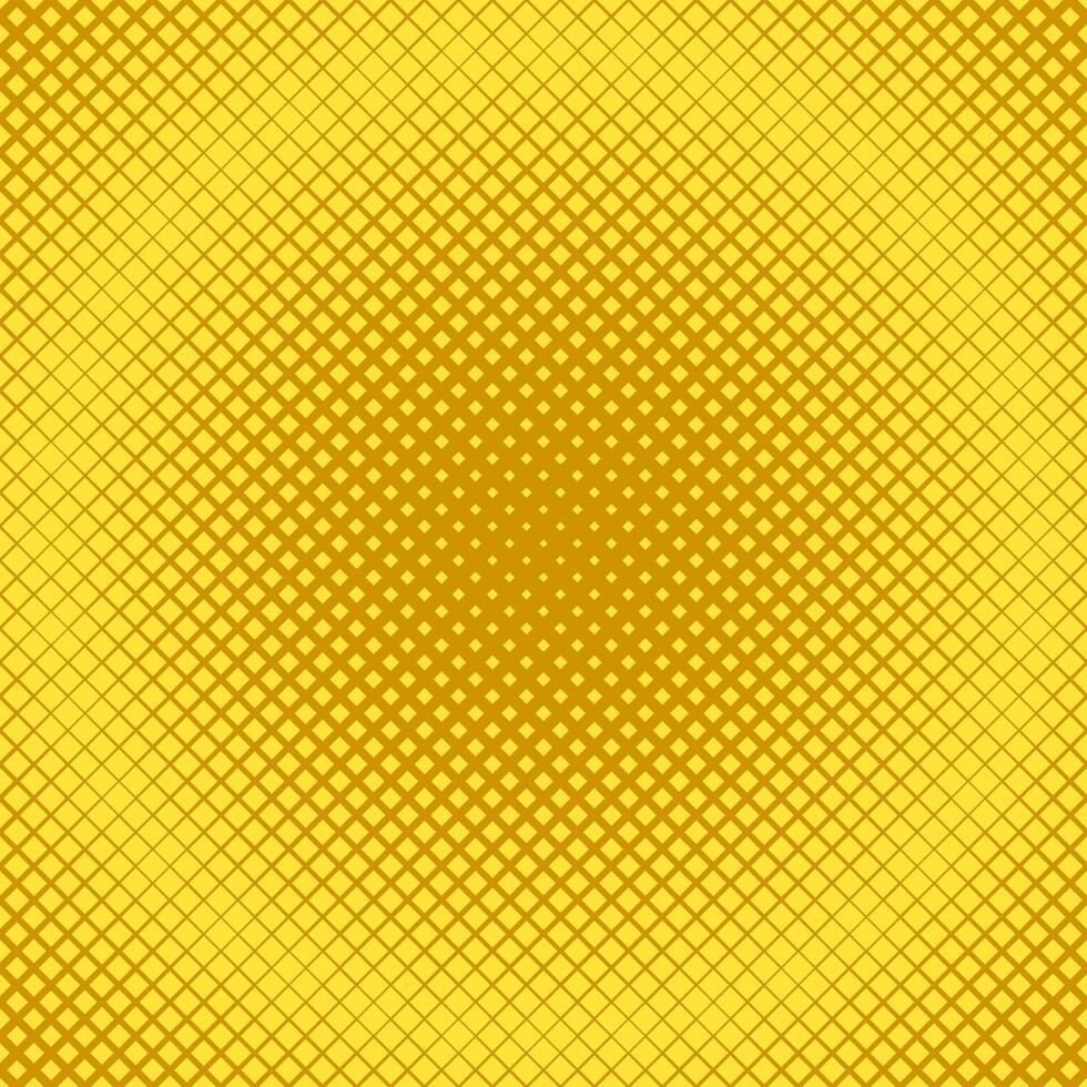 Yellow halftone dot pattern background vector