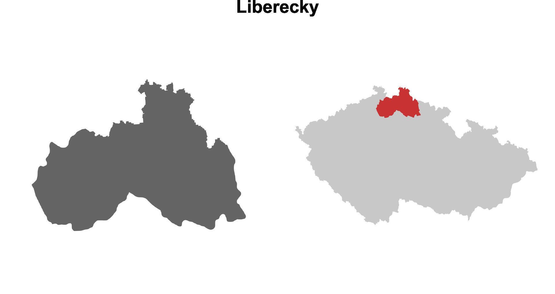 Liberecky Region Blank Outline Map Set 55036199 Vector Art At Vecteezy Liberecky Region Blank Outline Map Set 55036199 Vector Art At Vecteezy