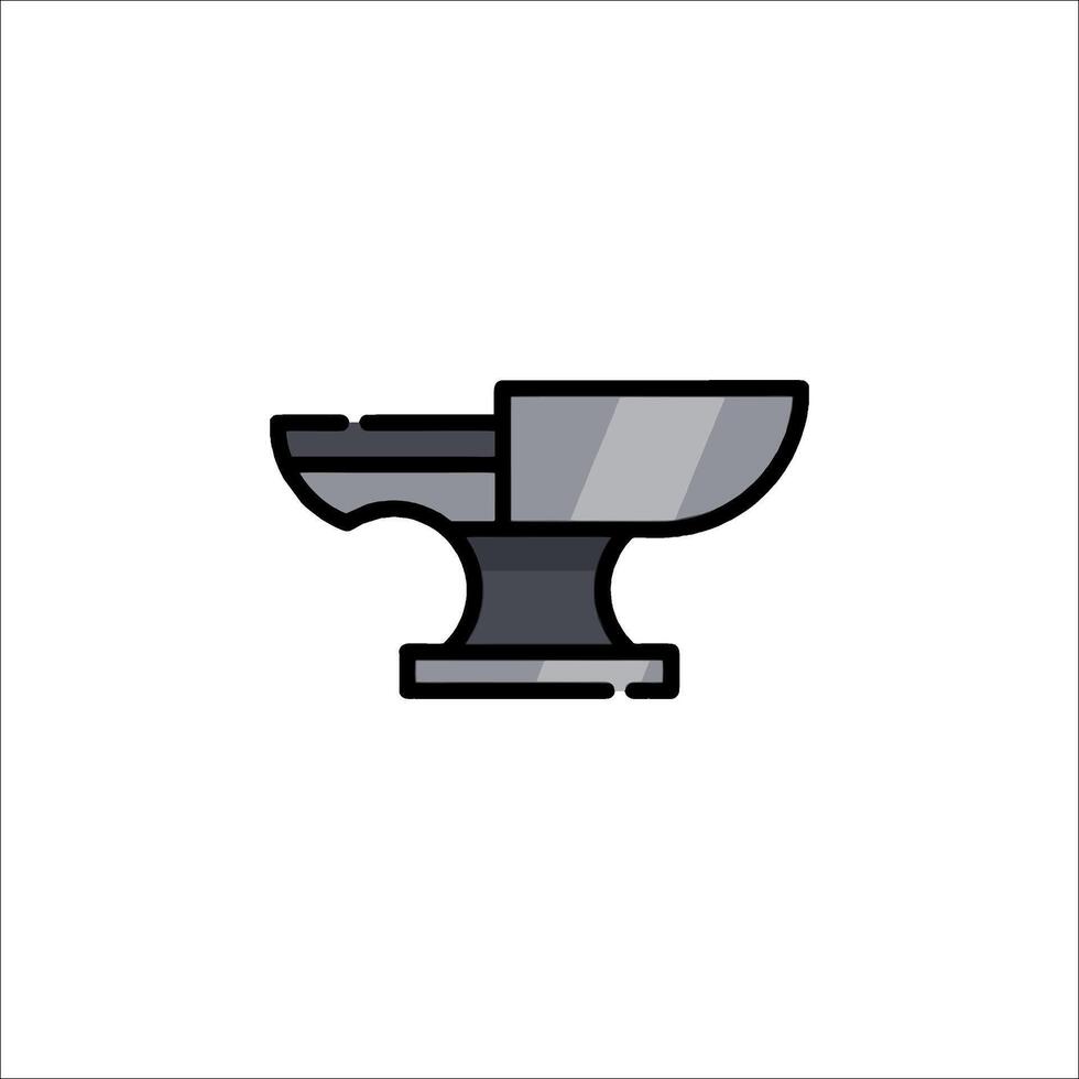 Anvil icon illustration vector