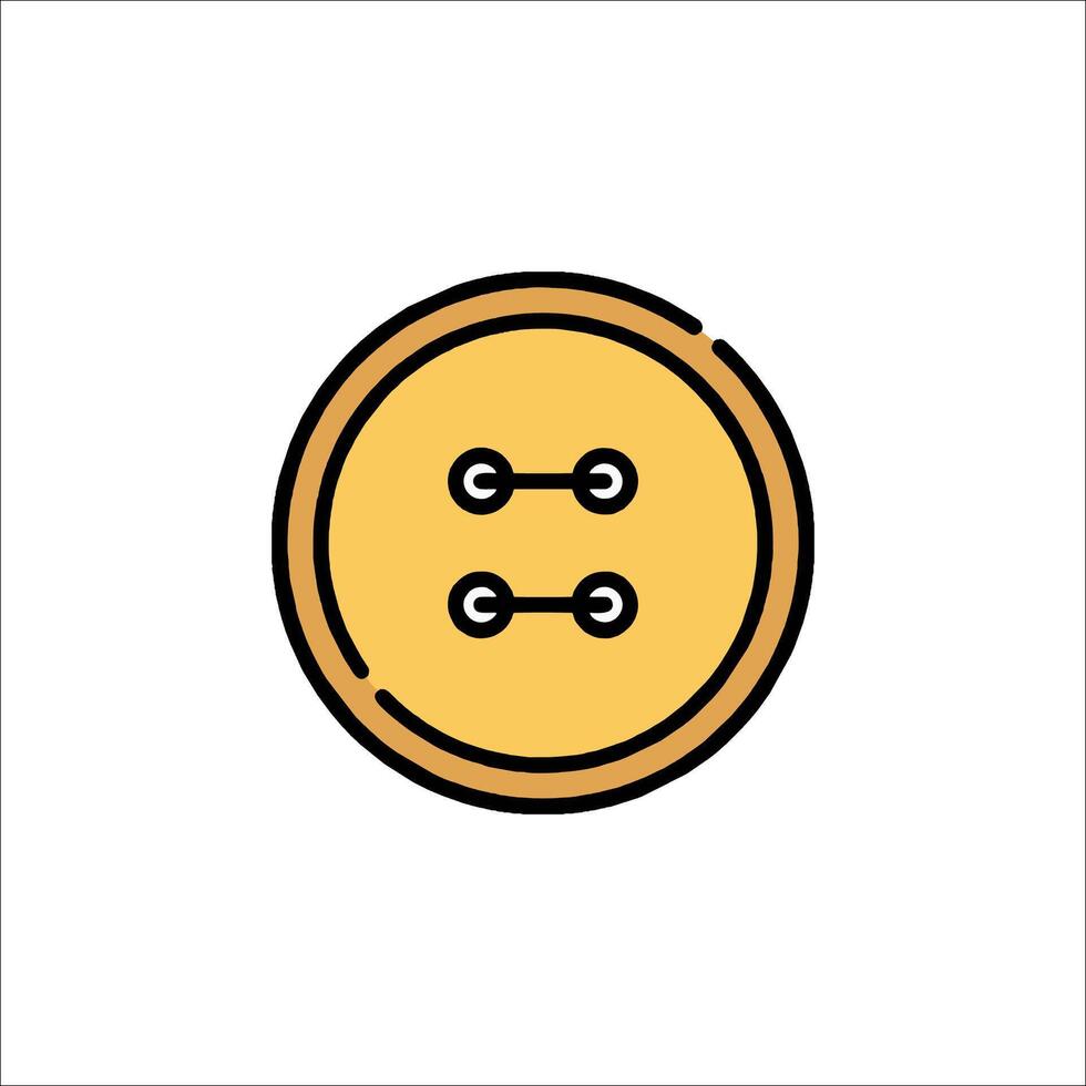 Button icon illustration vector
