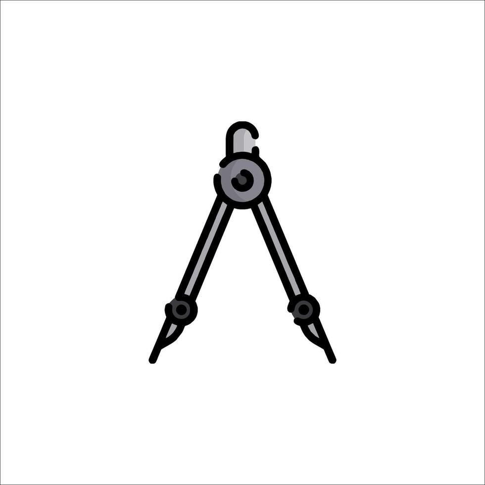 Compass icon illustration vector