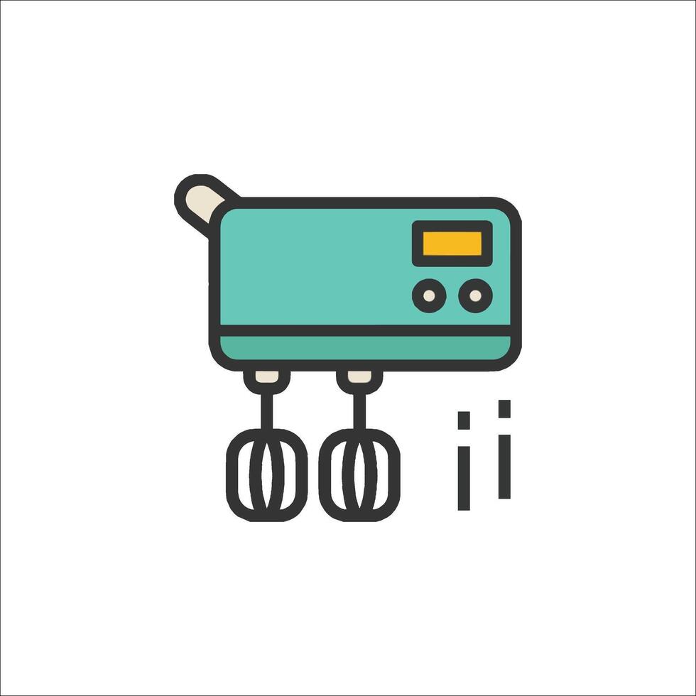 A machine with two balls on it vector