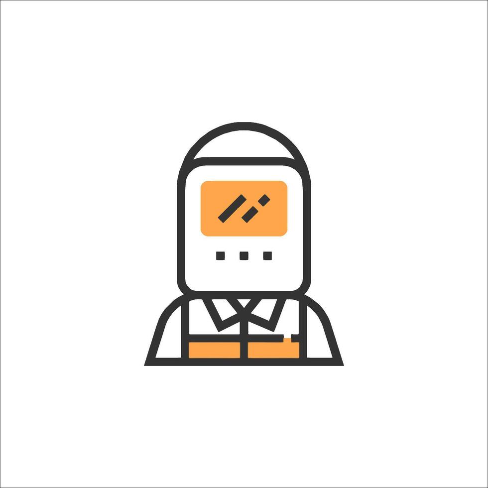 Welder icon illustration vector